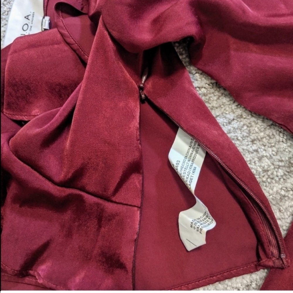JOA Ruffle Crop Blouse - Picture 5 of 8